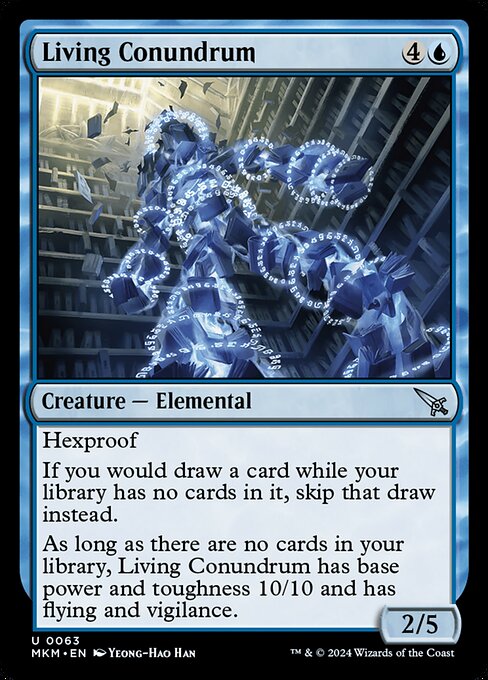 Living Conundrum 63