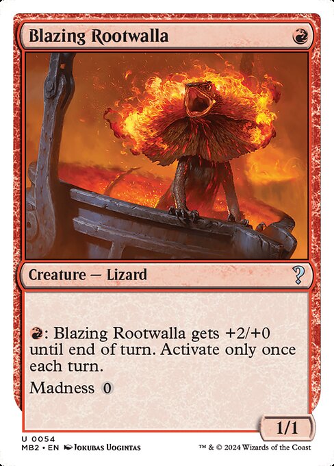 Blazing Rootwalla 54