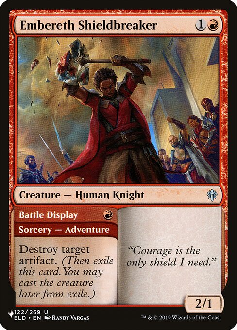 Embereth Shieldbreaker // Battle Display ELD-122