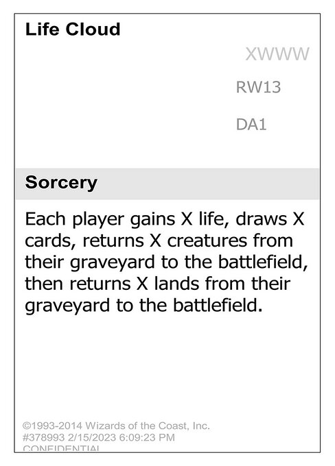 Life Cloud RW13