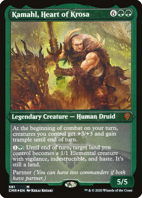 Kamahl, Heart of Krosa 581
