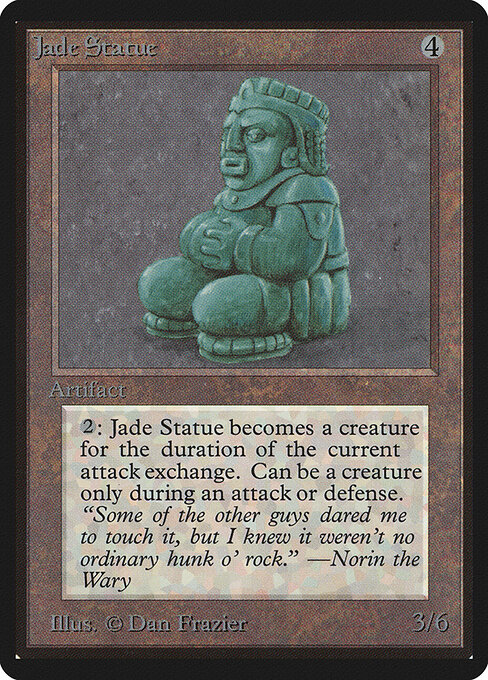 Jade Statue 254