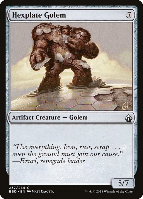 Hexplate Golem 237