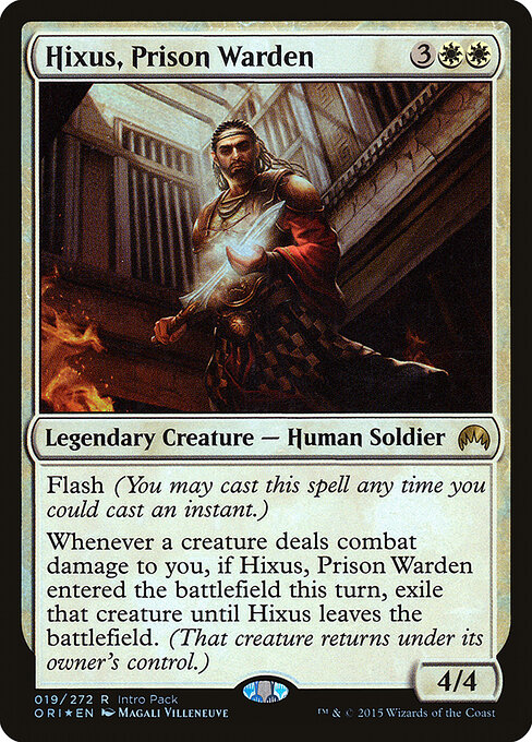 Hixus, Prison Warden 19