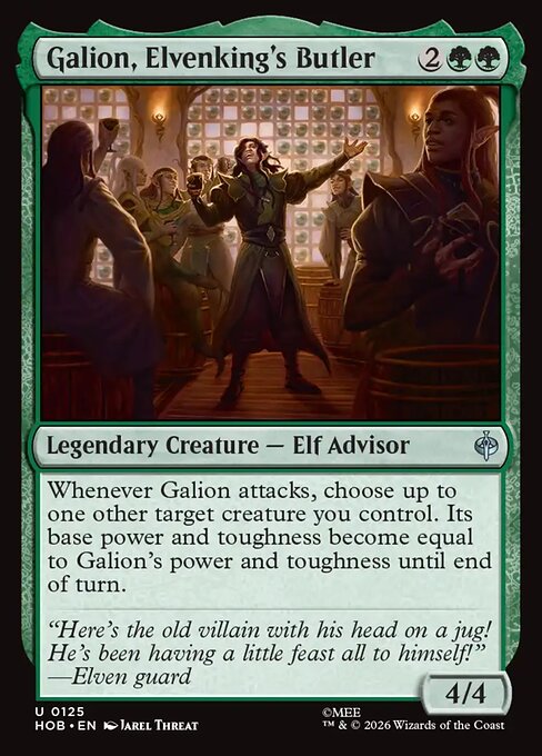 Galion, Elvenking's Butler 125
