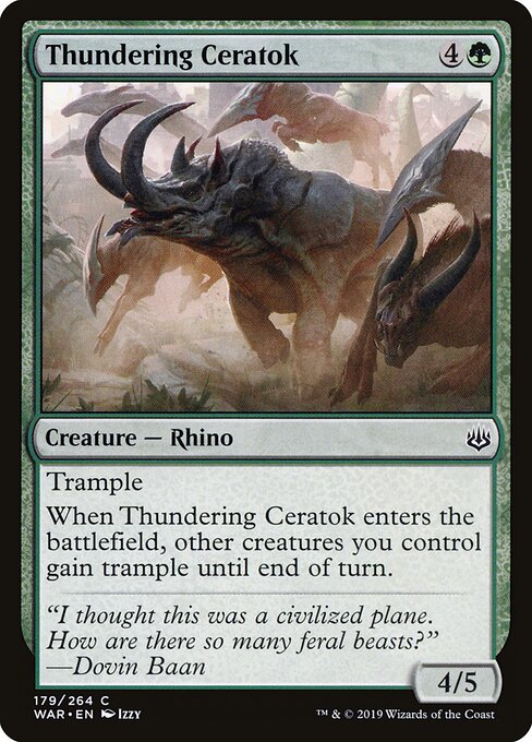 Thundering Ceratok 179