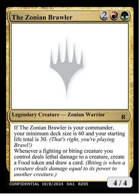 The Zonian Brawler RZ05g