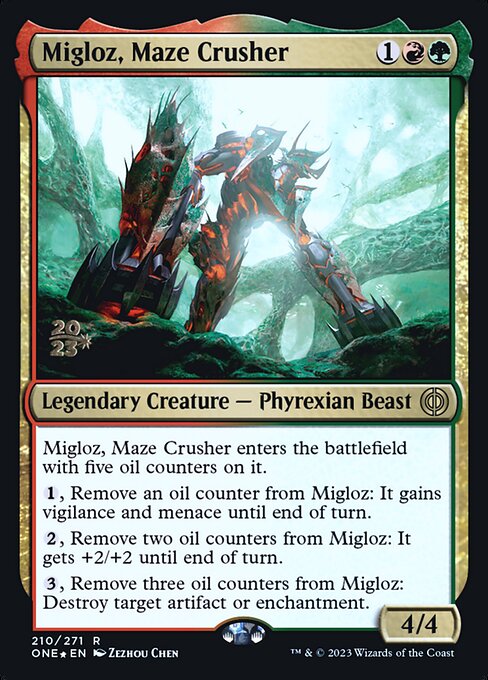 Migloz, Maze Crusher 210s