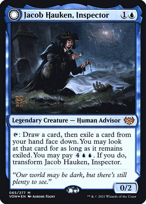 Jacob Hauken, Inspector // Hauken's Insight 65s
