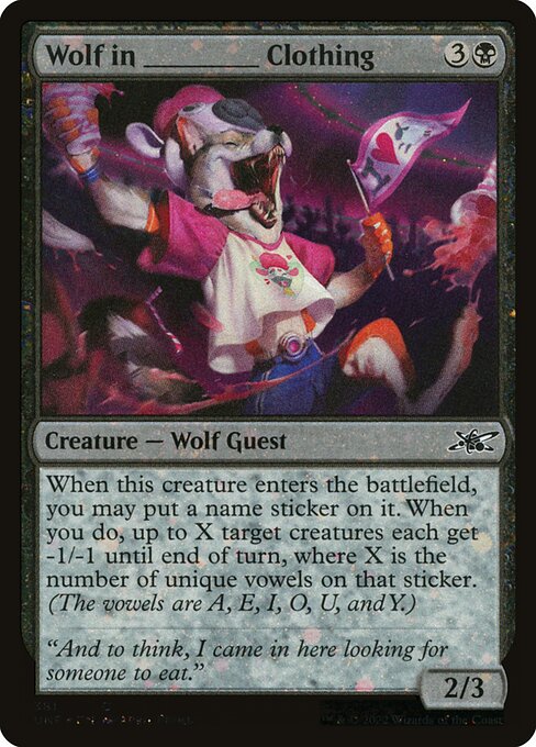 Wolf in _____ Clothing 381