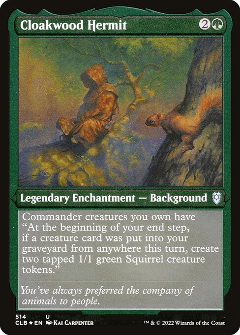 Cloakwood Hermit 514