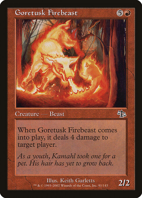 Goretusk Firebeast 91