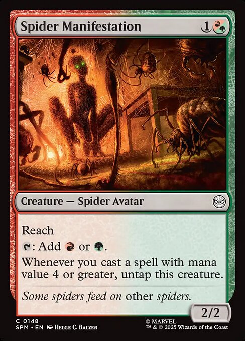 Spider Manifestation 148
