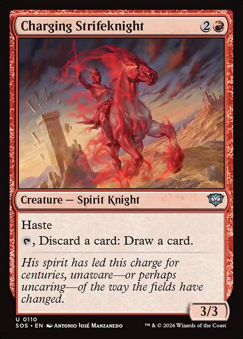 Charging Strifeknight 110