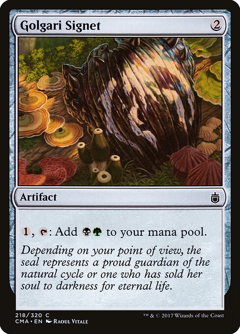 Golgari Signet 218