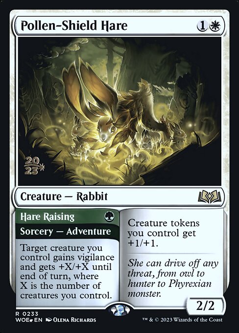Pollen-Shield Hare // Hare Raising 233s