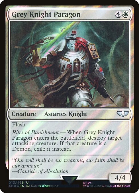 Grey Knight Paragon 13★