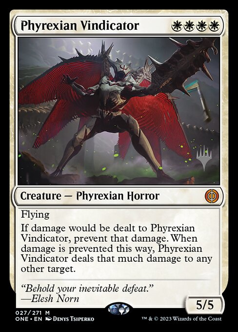 Phyrexian Vindicator 27p