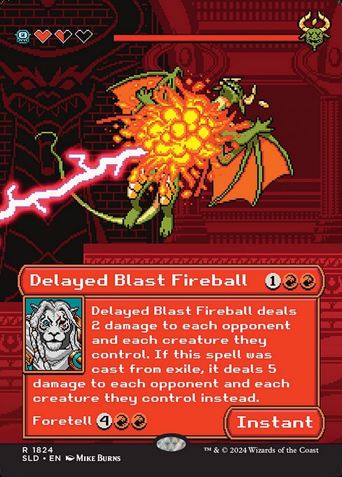 Delayed Blast Fireball 1824