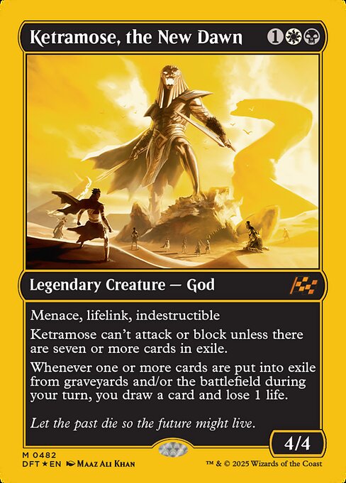 Ketramose, the New Dawn 482