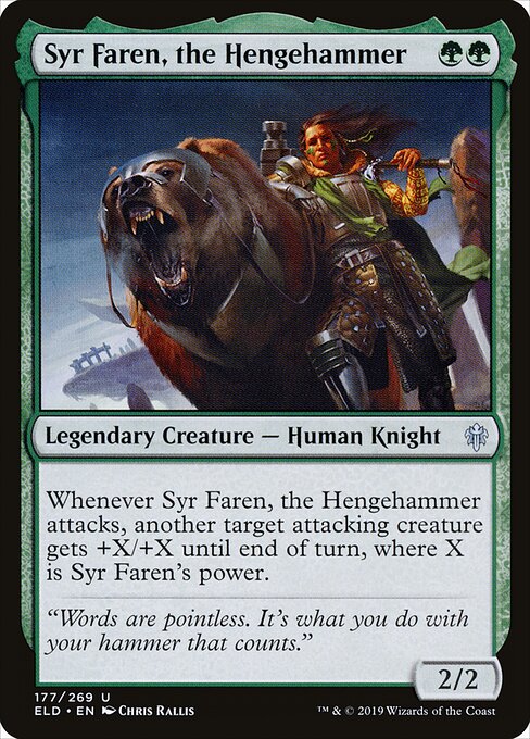 Syr Faren, the Hengehammer 177