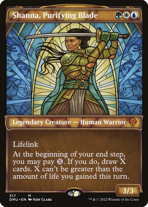 Shanna, Purifying Blade 317