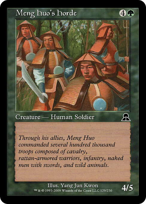 Meng Huo's Horde 129