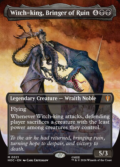 Witch-king, Bringer of Ruin 21