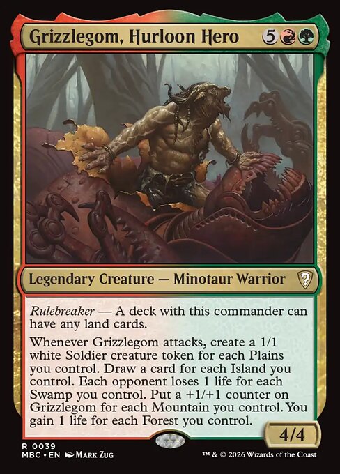 Grizzlegom, Hurloon Hero 39