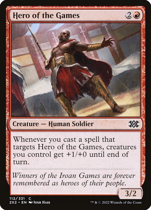 Hero of the Games 112