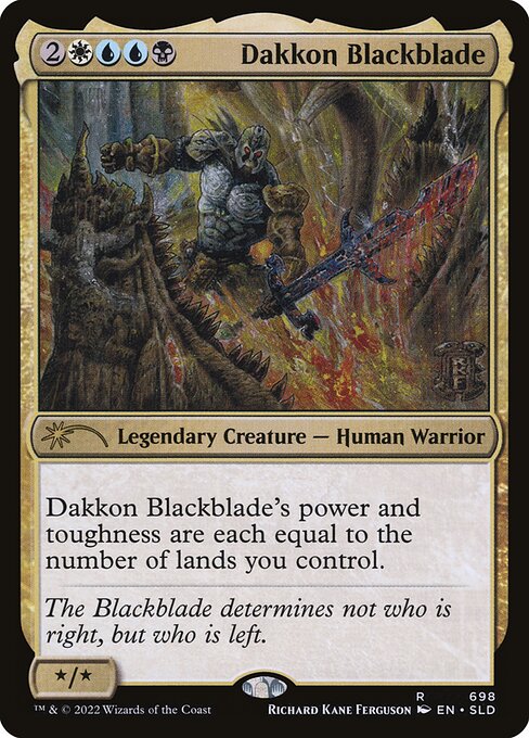 Dakkon Blackblade 698