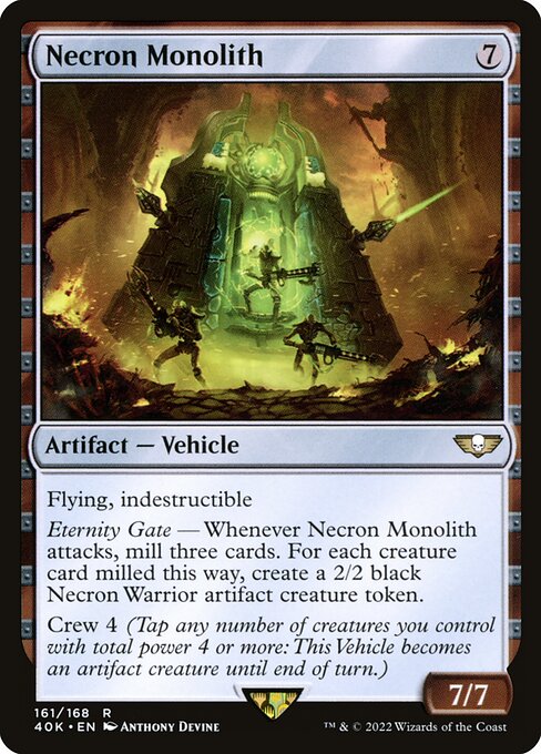 Necron Monolith 161