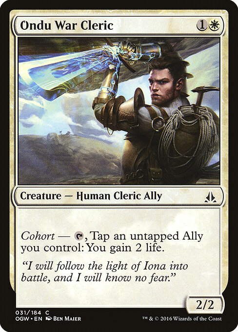 Ondu War Cleric 31