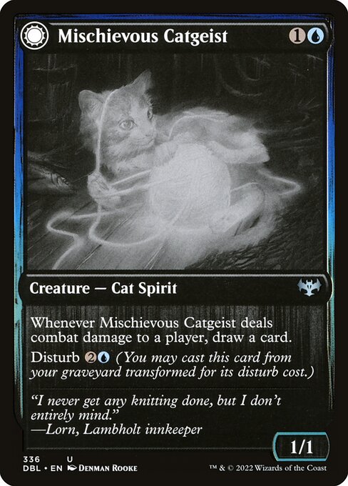 Mischievous Catgeist // Catlike Curiosity 336
