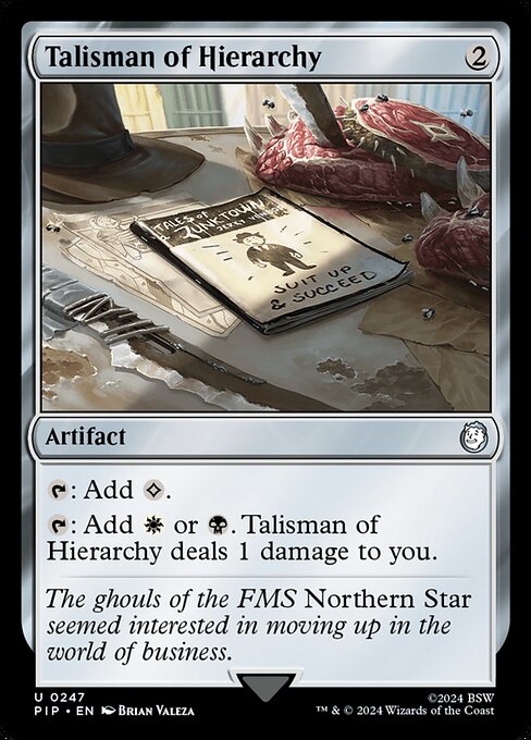 Talisman of Hierarchy 247