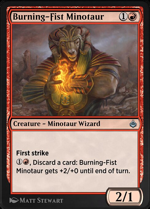 Burning-Fist Minotaur 143