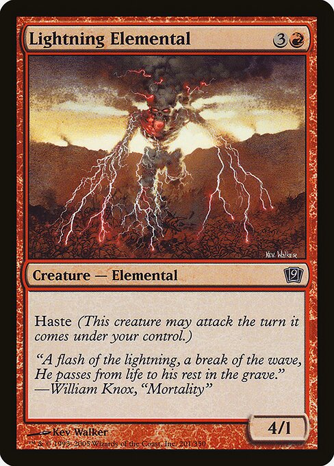 Lightning Elemental 201★
