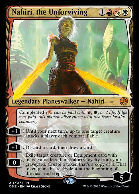 Nahiri, the Unforgiving 211p