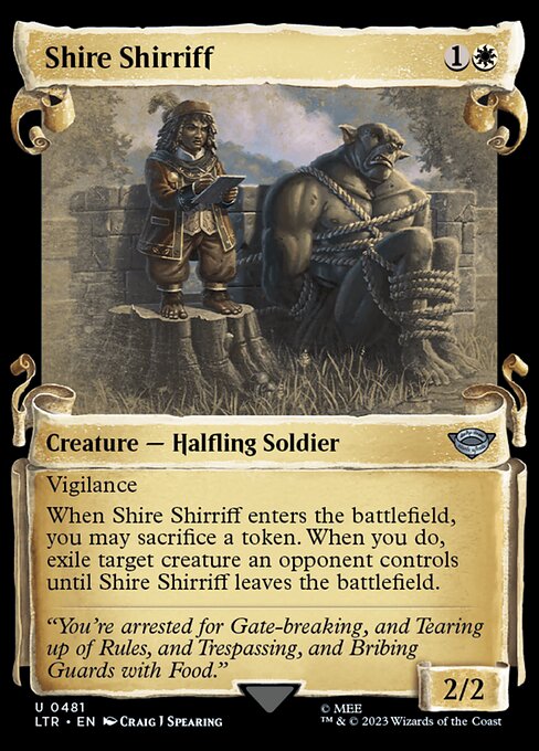 Shire Shirriff 481