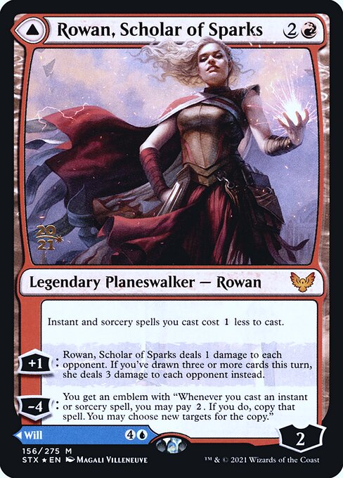 Rowan, Scholar of Sparks // Will, Scholar of Frost 156s