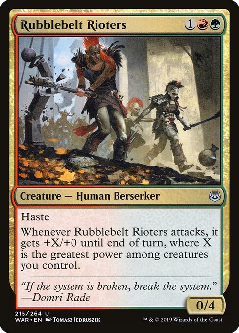 Rubblebelt Rioters 215