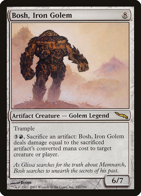 Bosh, Iron Golem 147