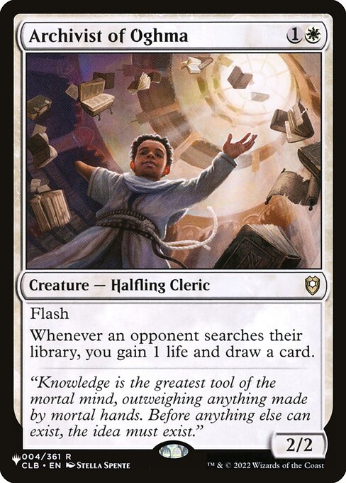 Archivist of Oghma CLB-4