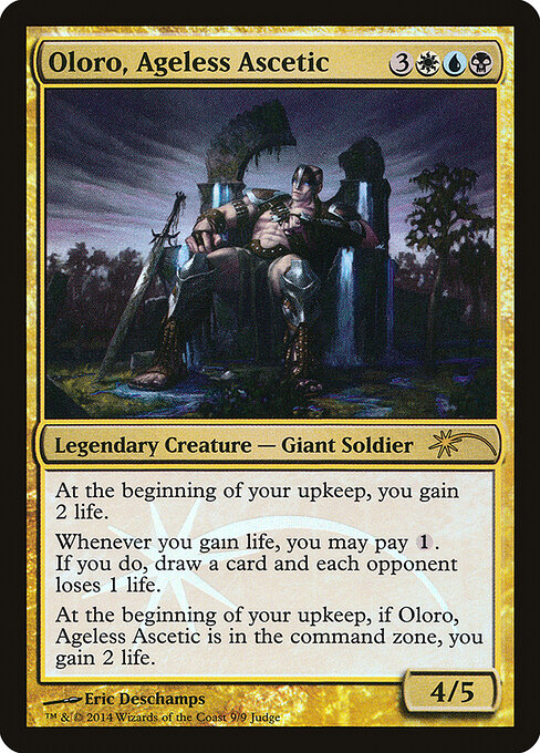 Oloro, Ageless Ascetic 9
