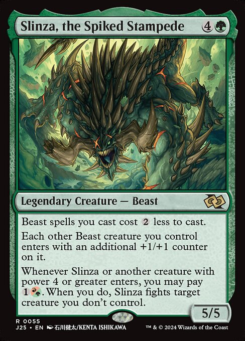 Slinza, the Spiked Stampede 55