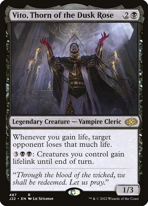 Vito, Thorn of the Dusk Rose 487