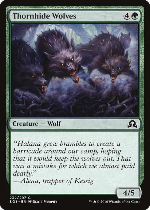 Thornhide Wolves 232
