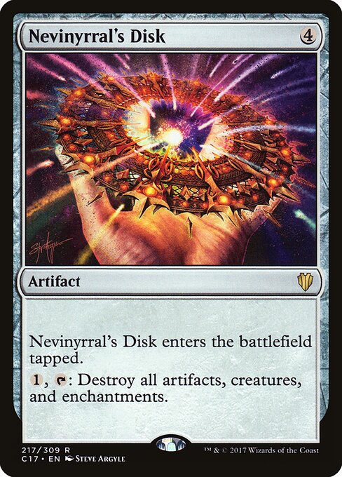 Nevinyrral's Disk 217