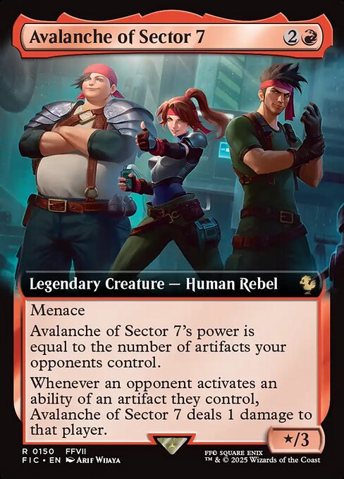 Avalanche of Sector 7 150