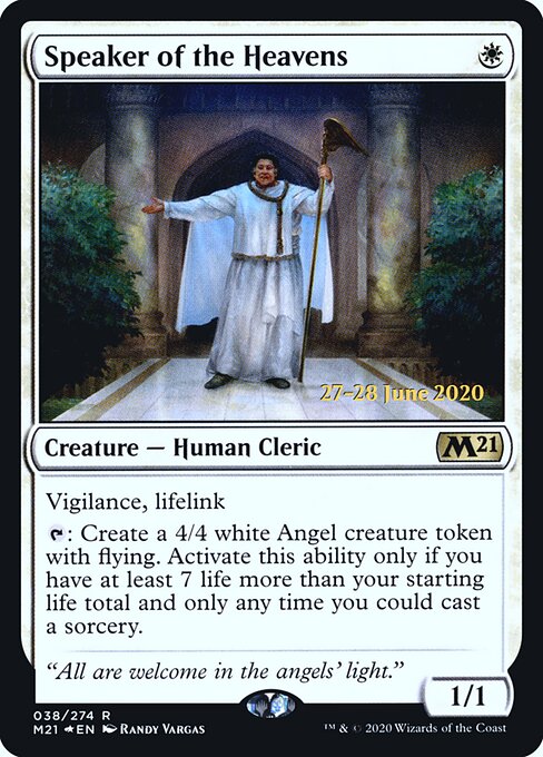 Speaker of the Heavens 38s